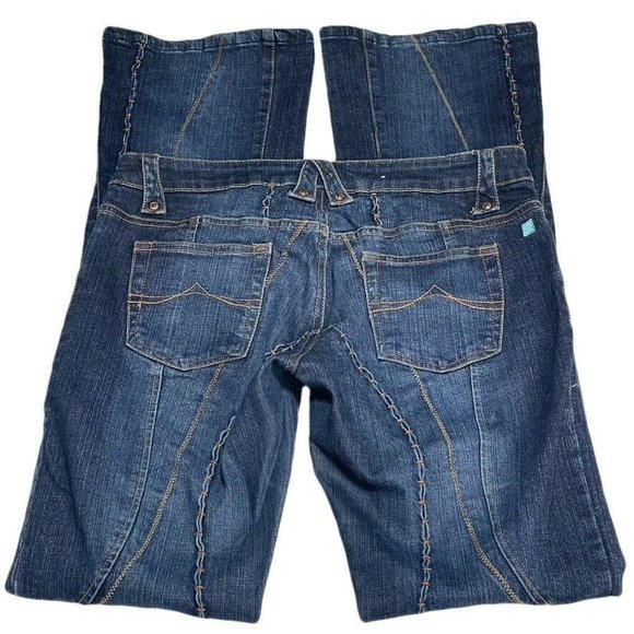SOLD! AZZURE JEAN LOVE LIFE DENIM Jeans 5 Pocket Womens Size 27 - Picture 2 of 8